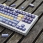 Moon Rabbit 104+28 MOA Profile Keycap Set Cherry MX PBT Dye-subbed for Mechanical Gaming Keyboard